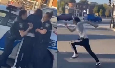 WATCH: DEI NIGHTMARE — Two female Montreal cops let criminal escape 