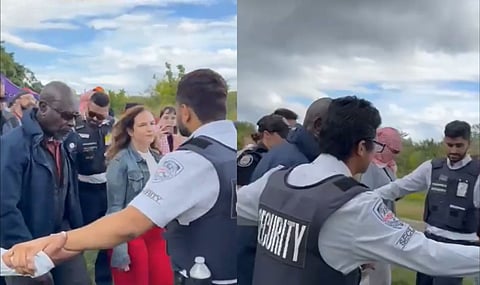 WATCH: Jewish Liberal MP harassed by Hamas-supporting mob at her own picnic