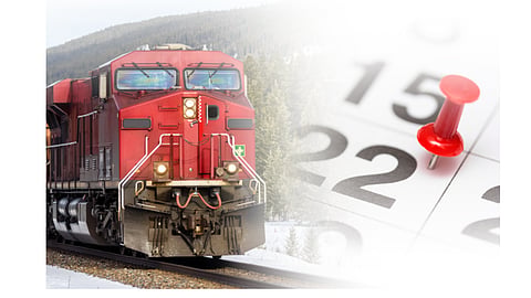 August 22, 2024 is the date when the Teamsters Union could go on strike or CP Rail and Canadian Pacific Kansas City Railway could lock them out