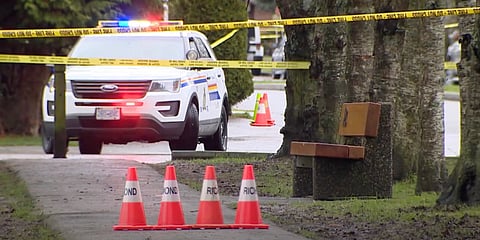 RCMP crime scene