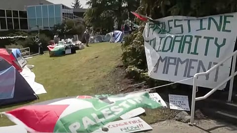 BC Supreme Court rules anti-Israel protestors must dismantle encampment at Vancouver Island University