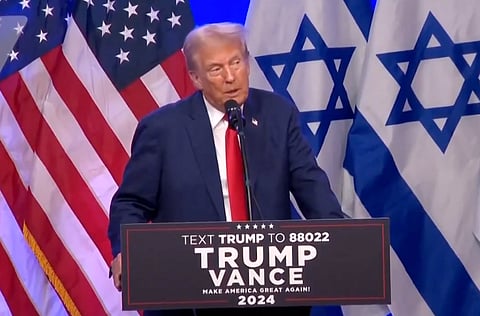 Donald Trump said what has happened to Europe because of radical Islam must never come to the United States. 