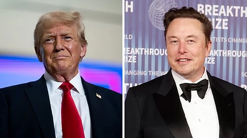Donald Trump and Elon Musk