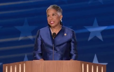 Democratic Rep. Joyce Beatty (OH-03) criticized Republican vice presidential candidate JD Vance for making it to Yale University after growing up poor. 