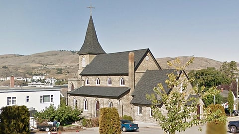 Vernon man arrested for allegedly starting 'several' fires outside Catholic church