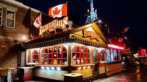 The first BeaverTails outlet in the Byward Market in Ottawa