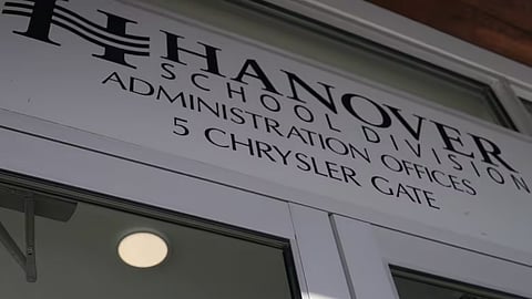 Hanover School Division administration office 