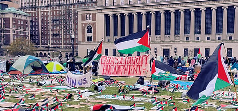 Pro-Hamas encampment