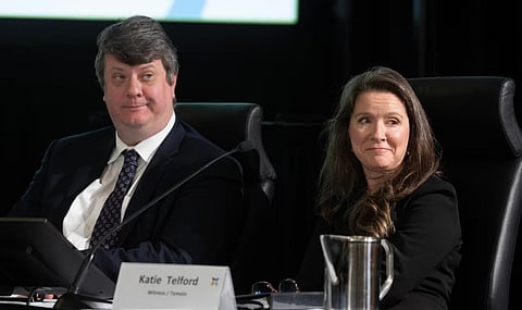 Jeremy Broadhurst and Katie Telford