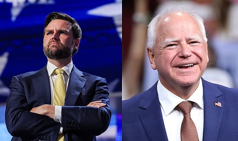 JD Vance, Tim Walz