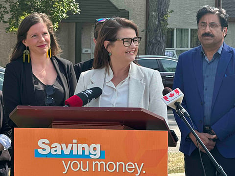 NDP Leader Carla Beck