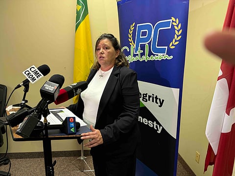 Sask PC leader Rose Buscholl