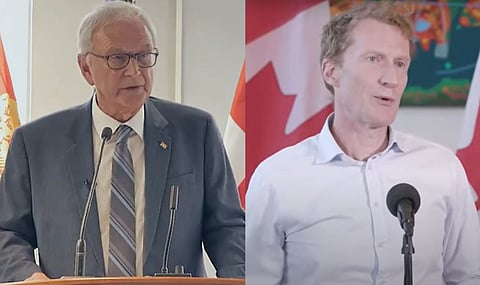 Premier Blaine Higgs, Immigration Minister Marc Miller