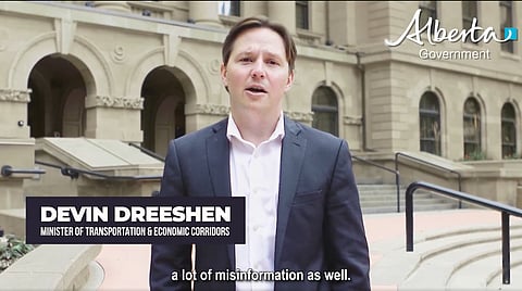 Devin Dreeshen said the Alberta government will design a common sense, cost-effective Green Line that will better serve Calgarians.