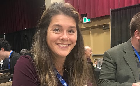  Jennifer Johnson, Independent MLA for Lacombe-Ponoka, victim of a scorching video this week.
