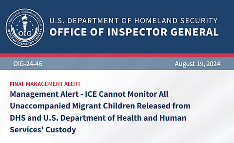 Children are among the millions of illegal immigrants who have invaded the US over its southern border. Once in the U.S, what happens to them? Who knows? Not the US government, apparently.
