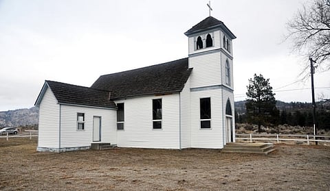 St. Gregory's Church, built in 1910 on the Osoyoos Indian Band land, was destroyed in a suspicious June 2021 fire. 
