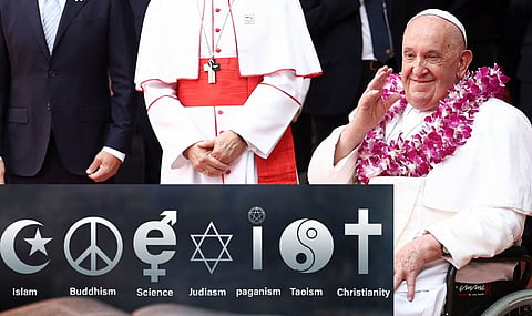 Pope claims all religions lead to God