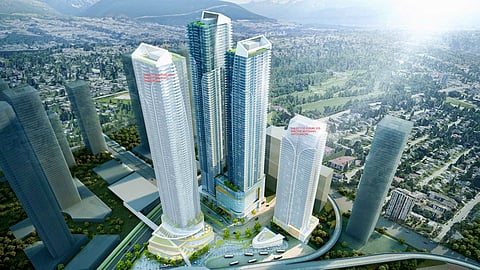 Artist rendering of Pinnacle Lougheed project in Burnaby