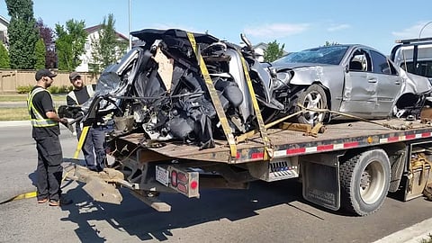 Rabbit Hill Road crash 