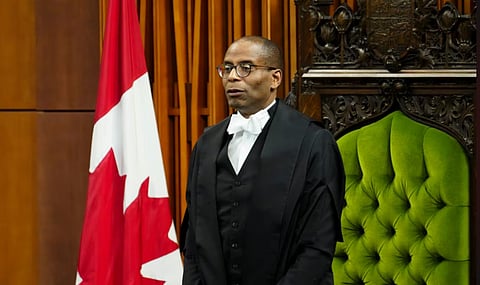 Liberal House Speaker Greg Fergus 