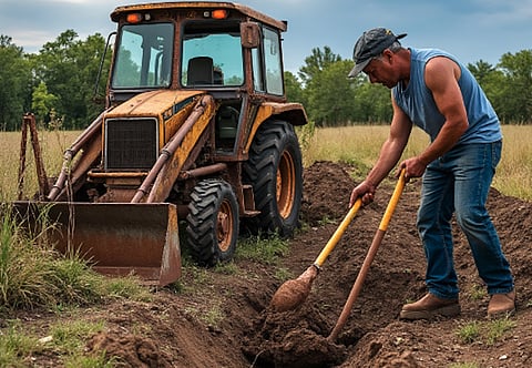 Where green energy takes a civilization... not to a glistening future of ease, but to machines rusting in a field while humanity does things the hard way — and in Canada, to the enrichment of clients of the Trudeau Liberals.