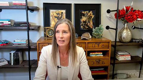 Nadine Wellwood held a livestream about the 1905 Committee. 