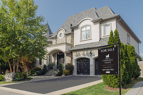 A luxury home sale