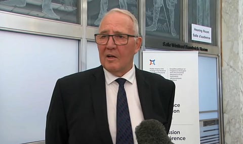 Defence Minister Bill Blair at the Commission on Foreign Interference