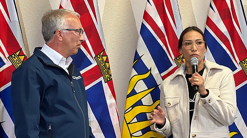 John Rustad and Á'a:líya Warbus