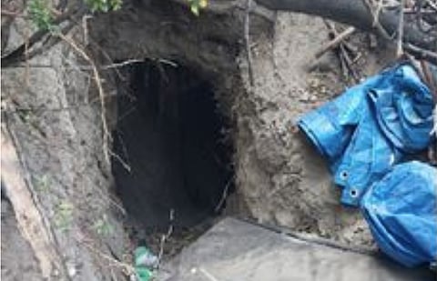 Calgary police discover elaborate underground encampment 