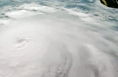 Visuals of Hurricane Milton from the International Space Station 