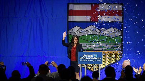 Danielle Smith said two years ago, she was humbled to be chosen to lead the Alberta United Conservative Party. 