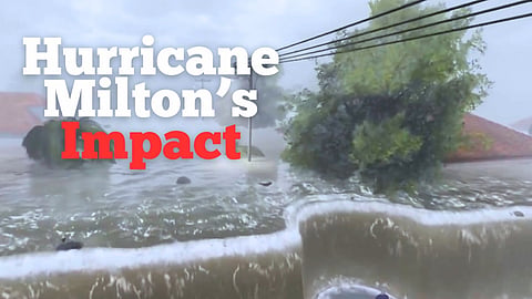 WATCH: Hurricane Milton’s Surge Visualized in 3D