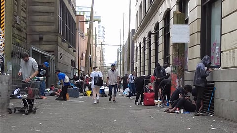 Drug use in East Van