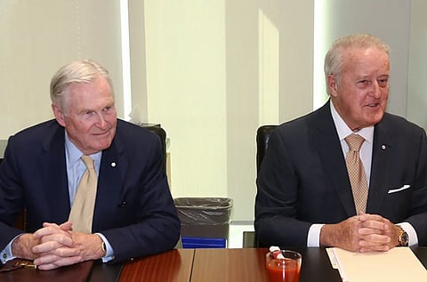 Michael Wilson and Brian Mulroney