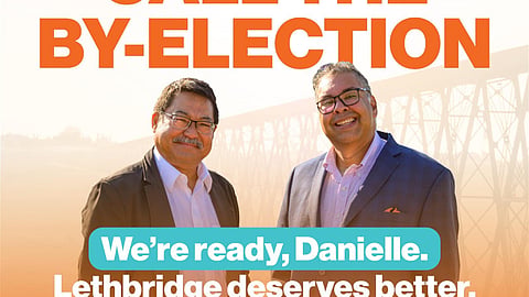 Rob Miyashiro and Naheed Nenshi 