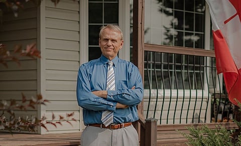 Churchill businessman Wally Daudrich is running for leader of the provincial PC party