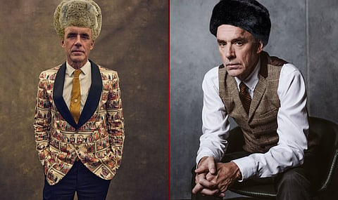 Canadian psychologist Dr. Jordan Peterson trolling Trudeau by generating AI images of himself wearing Russian hats