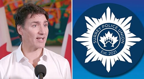 Justin Trudeau and the Surrey Police Union