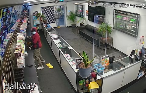 One Stop Vape Shop Robbery