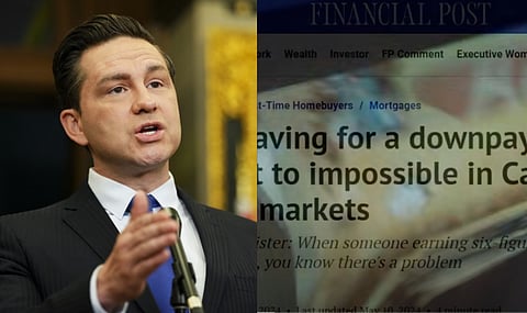 Conservative leader Pierre Poilievre 