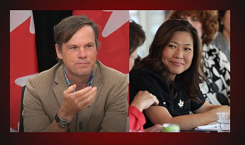 Investigative journalist Sam Cooper, Trade Minister Mary Ng