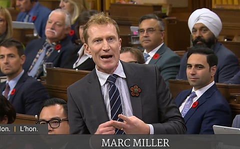 Liberal Immigration Minister Marc Miller 