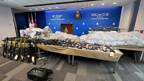 RCMP drug and gun bust