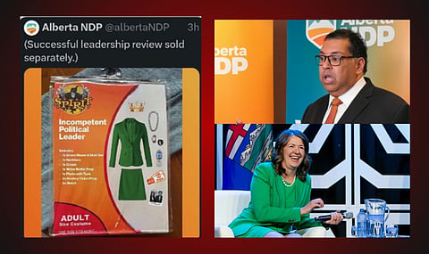 Alberta NDP's embarrassingly sexist attack on Premier Danielle Smith
