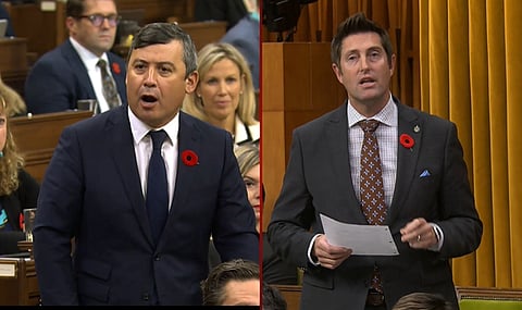 Conservative MP Michael Chong, Liberal MP Ryan Turnbull