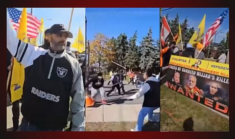Sgt. Harinder Sohi, Khalistani attack on Hindu temple