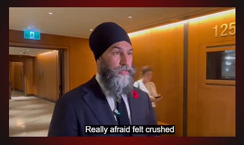 NDP leader Jagmeet Singh