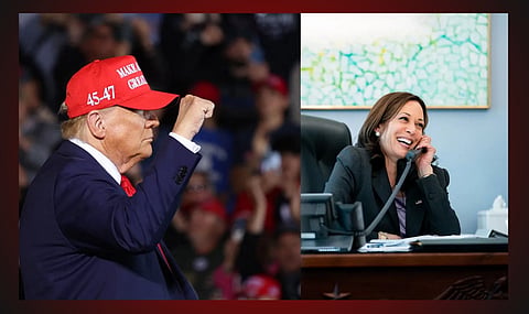 President-elect Donald Trump, Vice President Kamala Harris. Things didn't go the way the media wanted, says former MP Paul Forseth